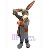 Lapin de Pâques costume de mascotte