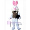 Lapin de Pâques costume de mascotte