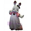 Lapin de Pâques costume de mascotte