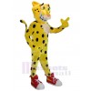 Léopard costume de mascotte