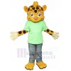 guépard costume de mascotte