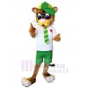 guépard costume de mascotte