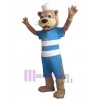 Loutre costume de mascotte