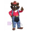 Raton laveur costume de mascotte