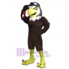 Aigle costume de mascotte