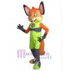 Renard costume de mascotte