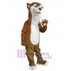 Belette costume de mascotte