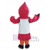 Cardinal Oiseau costume de mascotte