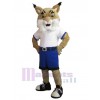 Lynx costume de mascotte