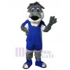 Loup costume de mascotte