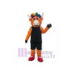 Taureau costume de mascotte