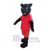 panthère costume de mascotte