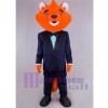 Renard costume de mascotte