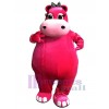 Hippopotame costume de mascotte