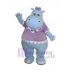 Hippopotame costume de mascotte