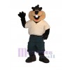 Castor costume de mascotte