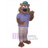 Castor costume de mascotte