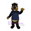 Castor costume de mascotte