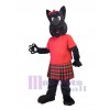 Chien costume de mascotte