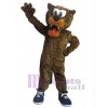 Léopard costume de mascotte