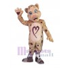 Léopard costume de mascotte