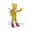 Léopard costume de mascotte