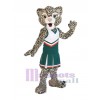 Léopard costume de mascotte