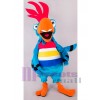 Poulet costume de mascotte
