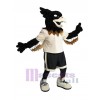 Faucon costume de mascotte