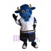 Taureau costume de mascotte