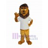 Lion costume de mascotte