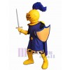 Guerrier costume de mascotte