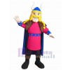 Viking costume de mascotte