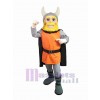 Viking costume de mascotte