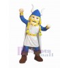 Viking costume de mascotte