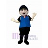 Homme costume de mascotte