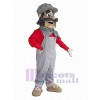 Homme costume de mascotte