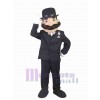 Homme costume de mascotte