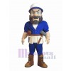 Homme costume de mascotte
