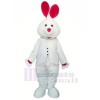 blanc lapin avec Longue Oreille Mascot Costumes Animal