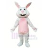 Souriant gris lapin Mascot Costumes Animal