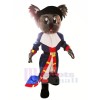 Pirate Koala Mascotte Les costumes Dessin animé