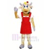 Haute Qualité Femelle Vache Mascotte Les costumes Adulte