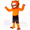 Orange Glorieux Lion Costumes De Mascotte Adulte