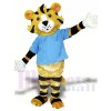 École secondaire tigre Costume de mascotte Livraison gratuite