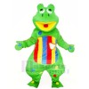 Charmant vert Grenouille Mascotte Les costumes Pas cher