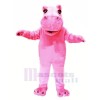 Rose Poids léger Hippopotame Mascotte Les costumes Pas cher