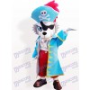 Loup Pirate Animal Mascotte Adulte Costume Drôle