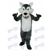 Cheveux courts Loup Mascotte Costume Animal