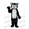 Loup noir Adulte Mascotte Costume Animal